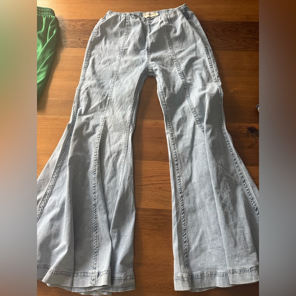 Umgee Kids Flared Jeans - Light Blue